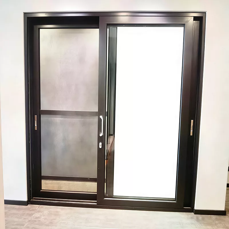 Pintu Dorong Tarik Strip Paduan Aluminium