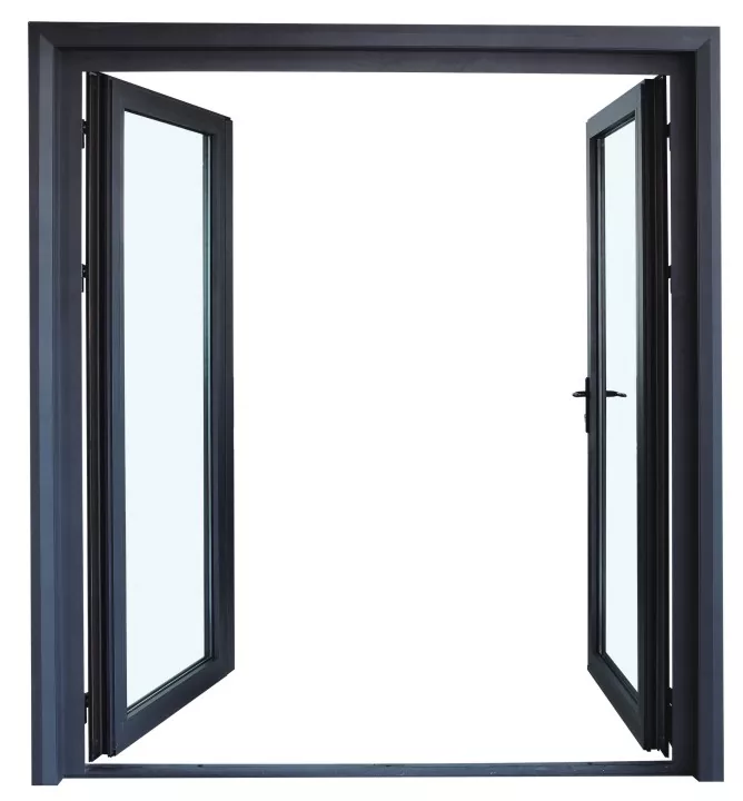 Pintu Ayun Paduan Aluminium Terisolasi